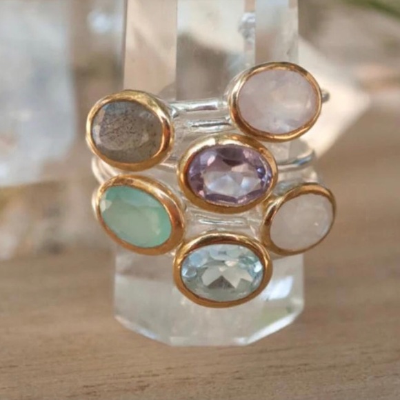 Gorgeous Silver Gemstone Ring - Picture 4 of 5